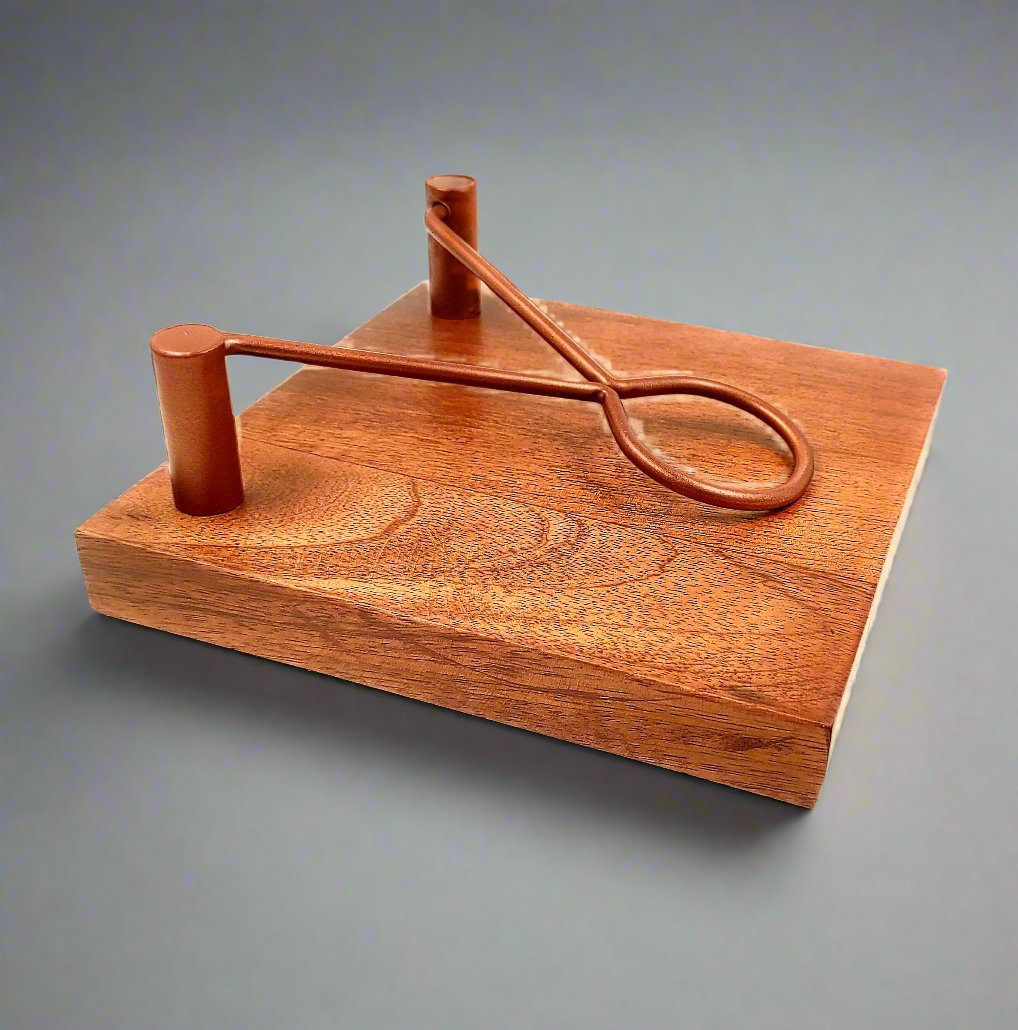 Wooden Napkin holder - Copper