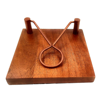 Wooden Napkin holder - Copper