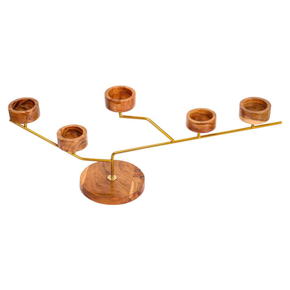 Centerpiece 5-Tealight Candle Holder