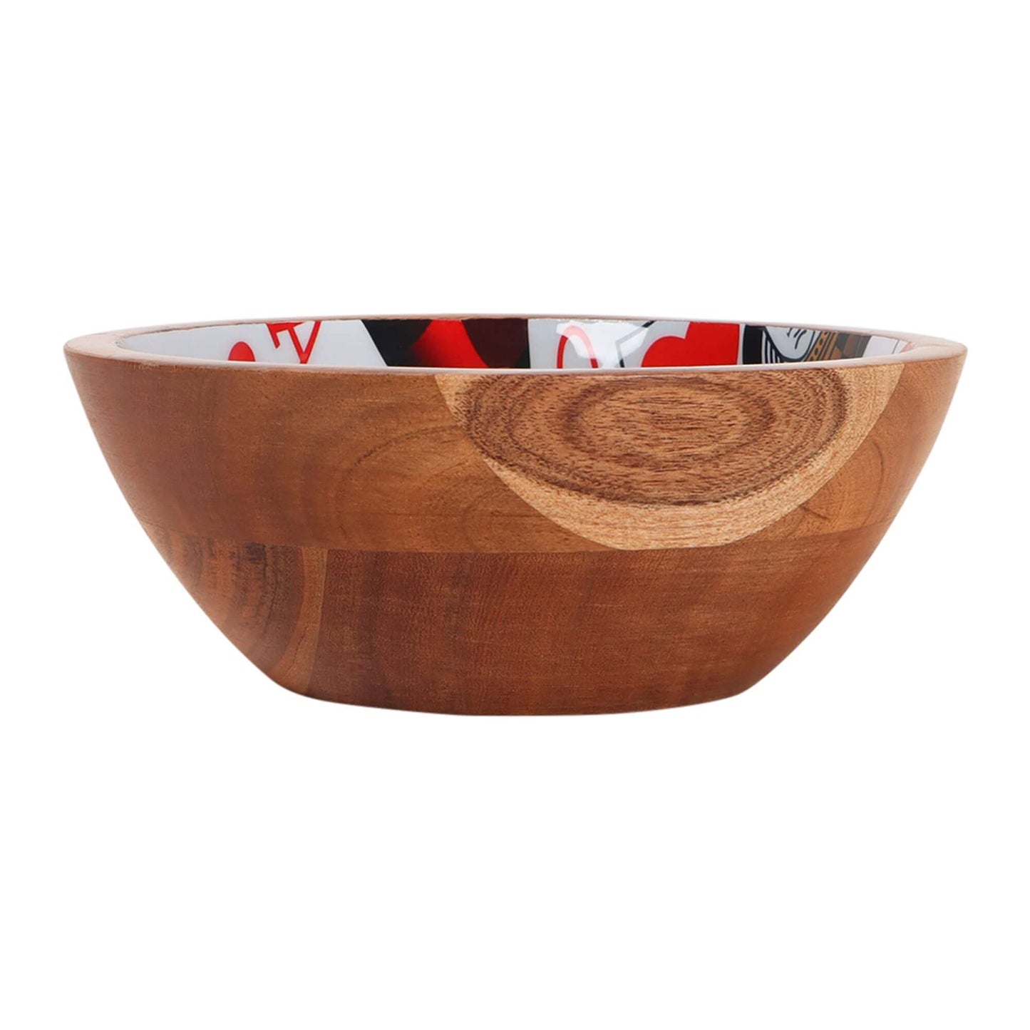 Boot Bowl, Poker bowl, Wooden Bowl with enamel - HRT