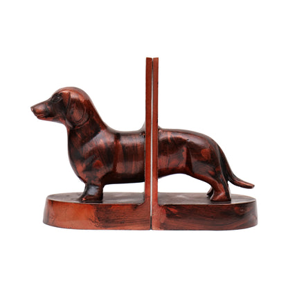 Dachshund Dog Bookends