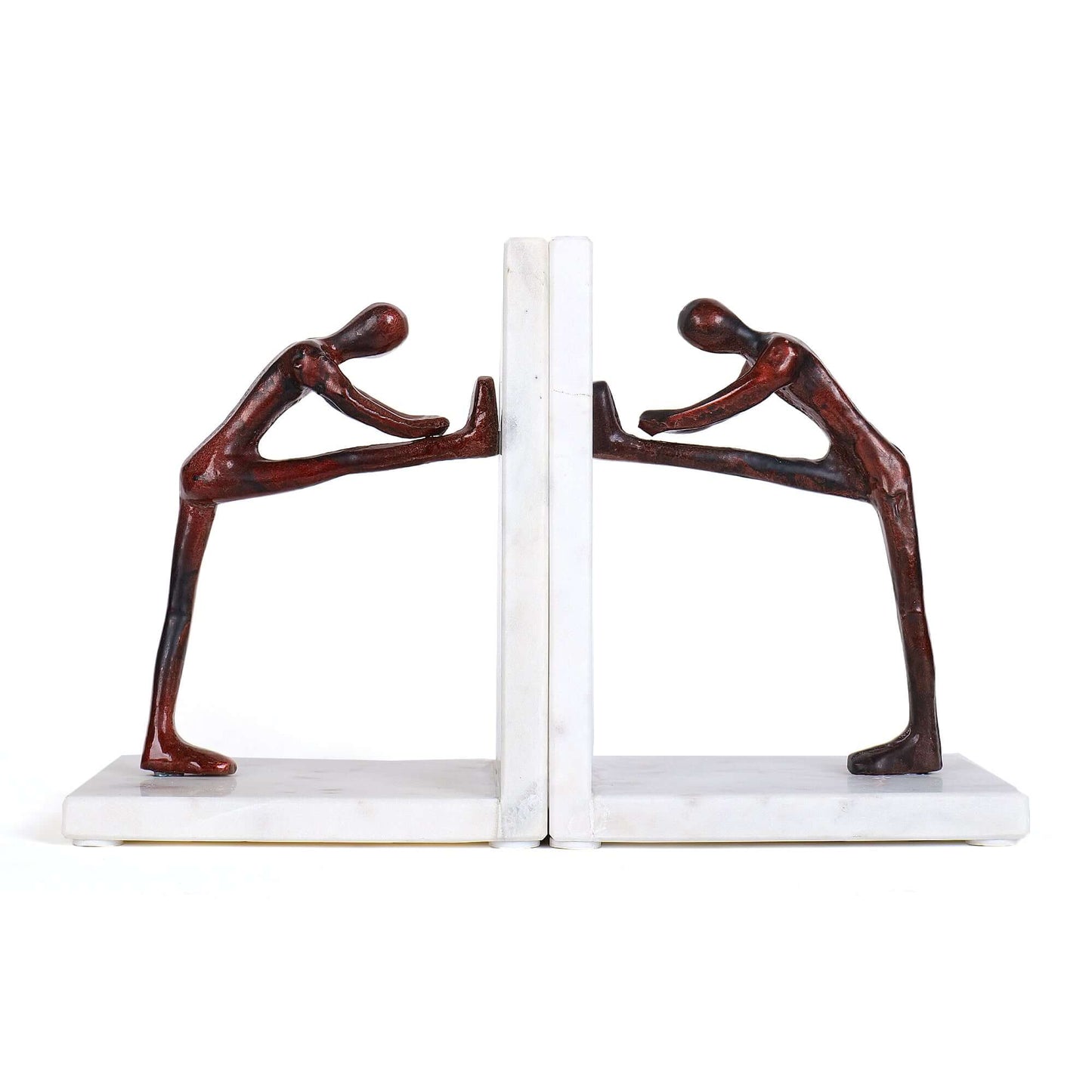 Unique Human bookend Showpiece | Decorative Book Holder Stand For Office & Home -MB