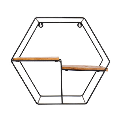 Wall Shelf for living/bedroom/bathroom - Hexagon