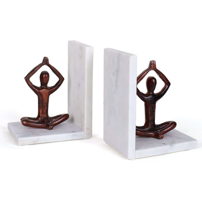 Unique Human bookend Showpiece | Decorative Book Holder Stand For Office & Home -MB S