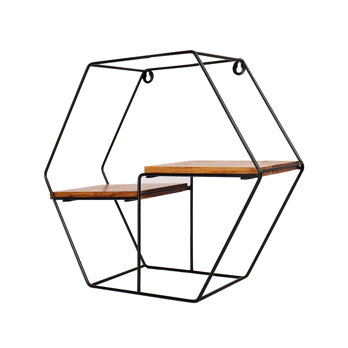 Wall Shelf for living/bedroom/bathroom - Hexagon