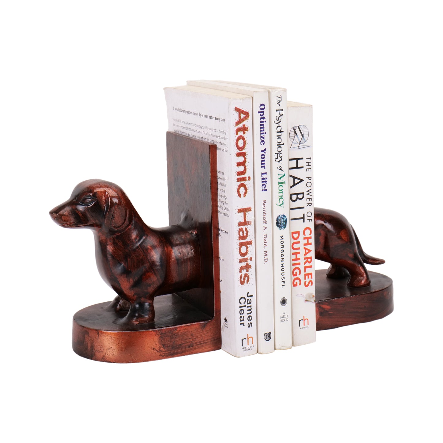 Dachshund Dog Bookends