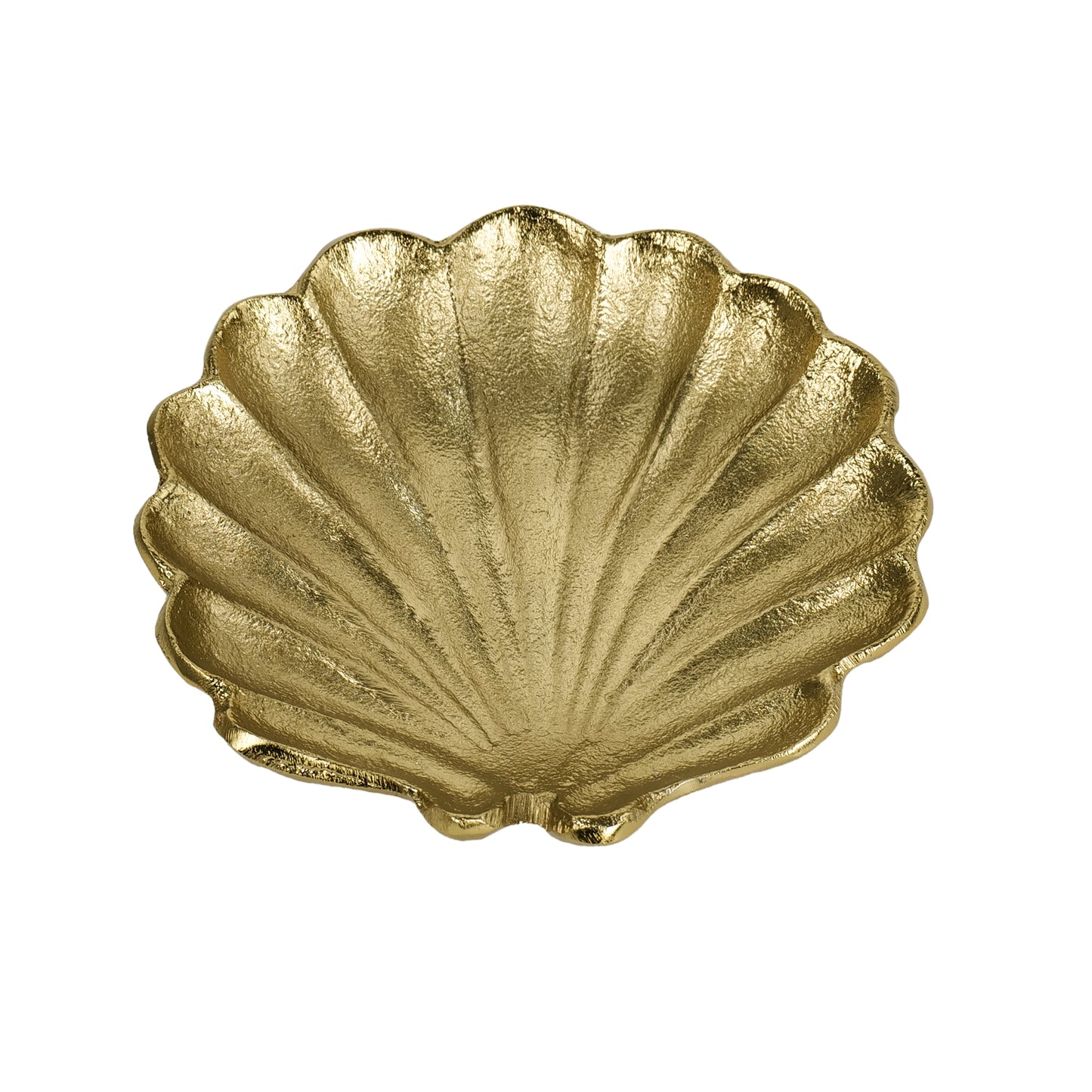 Nature's Elegance: Aluminum Leaf Platter - 6.5 inch