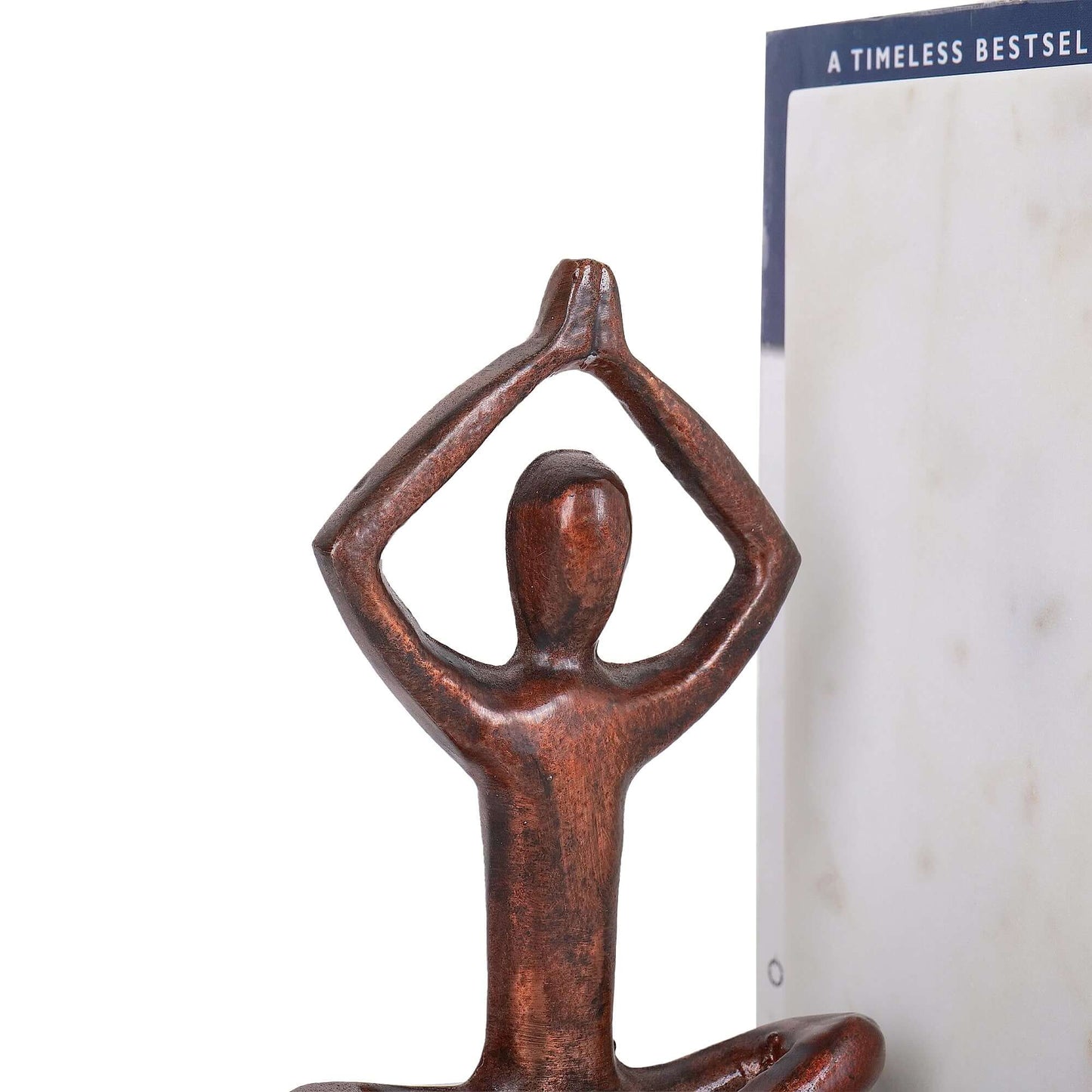 Unique Human bookend Showpiece | Decorative Book Holder Stand For Office & Home -MB S