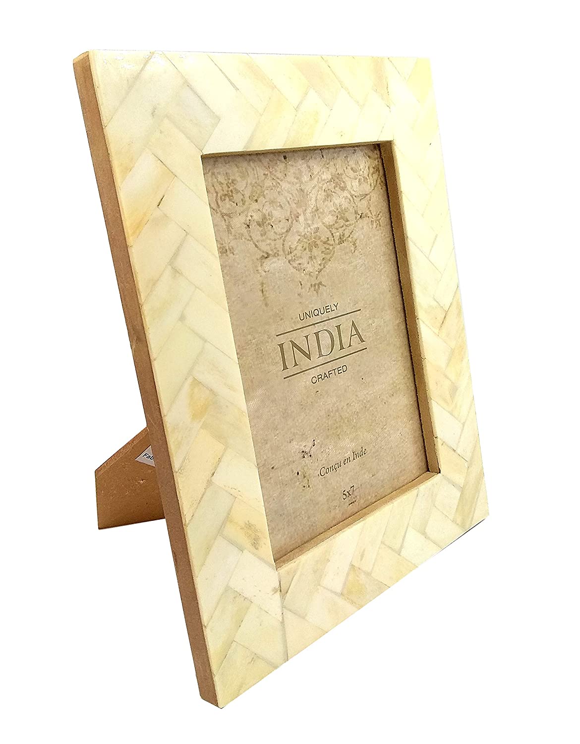 Wall Hanging & Table Top Handmade, Bone Photo Frames (Twin Pack)