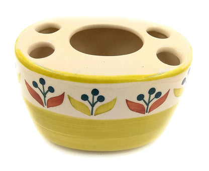 Ceramic Unique Handmade Decorative Toothbrush Holder -YL