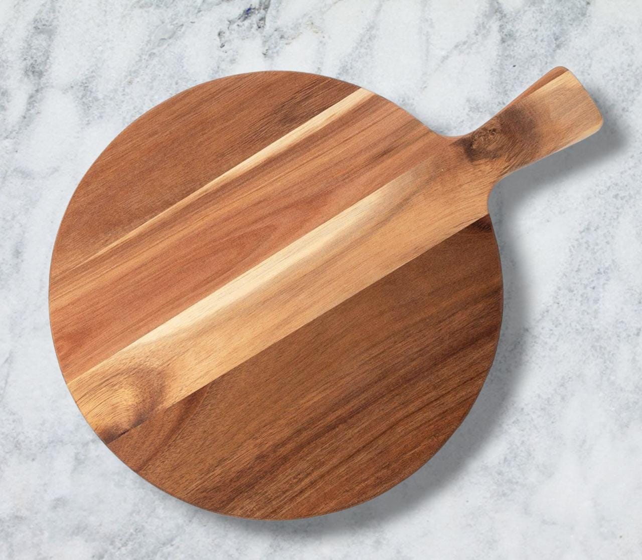 Acacia Wood Serving platter cum Chopping Board - 14 x 10 inch