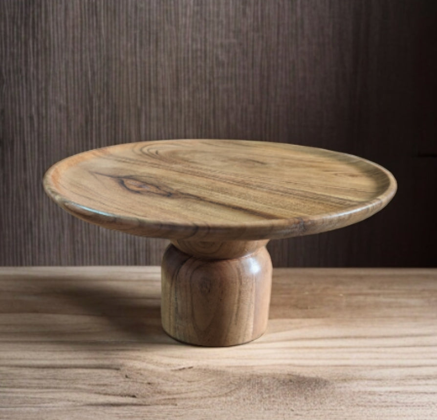 Wooden Stand for Serving -11 inch