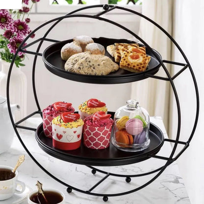 2 Tier Buffet Server Cake stand