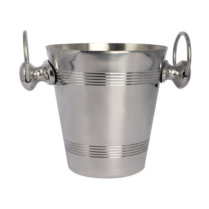 Handmade Aluminium Ice Bucket 1 LTR - Silver