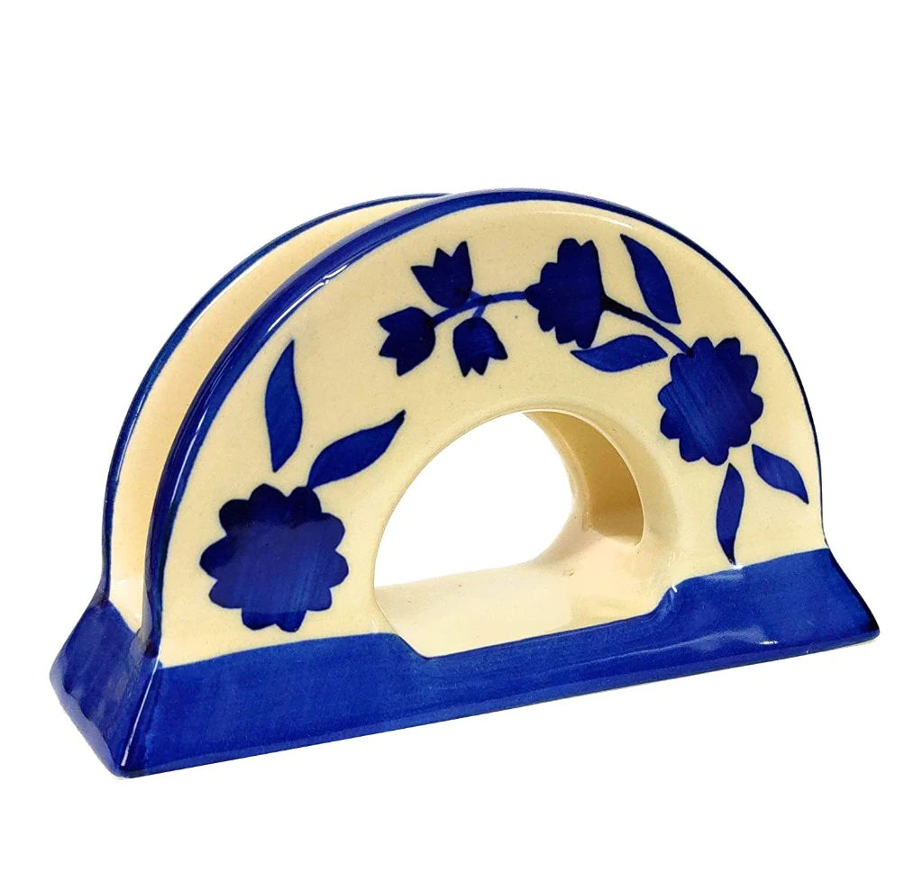 Ceramic Napkin Holder in Handmade Pottery - KSH