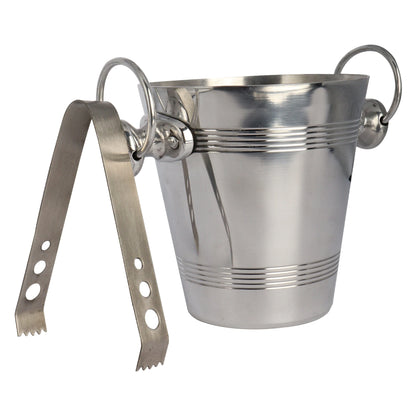 Handmade Aluminium Ice Bucket 1 LTR - Silver