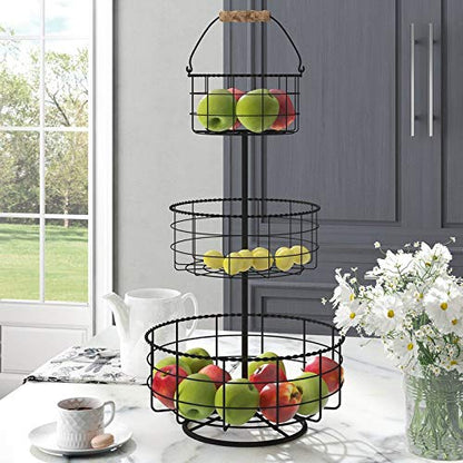 Three Tier Fruit and Vegetable Stand - WD