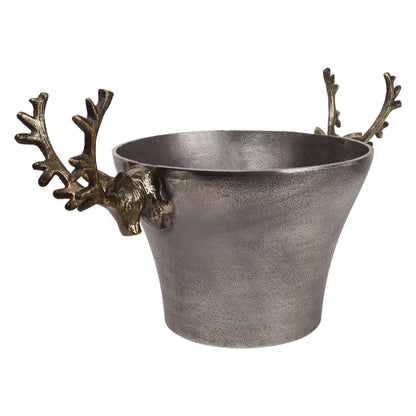 Deer Ice Bucket - Antique