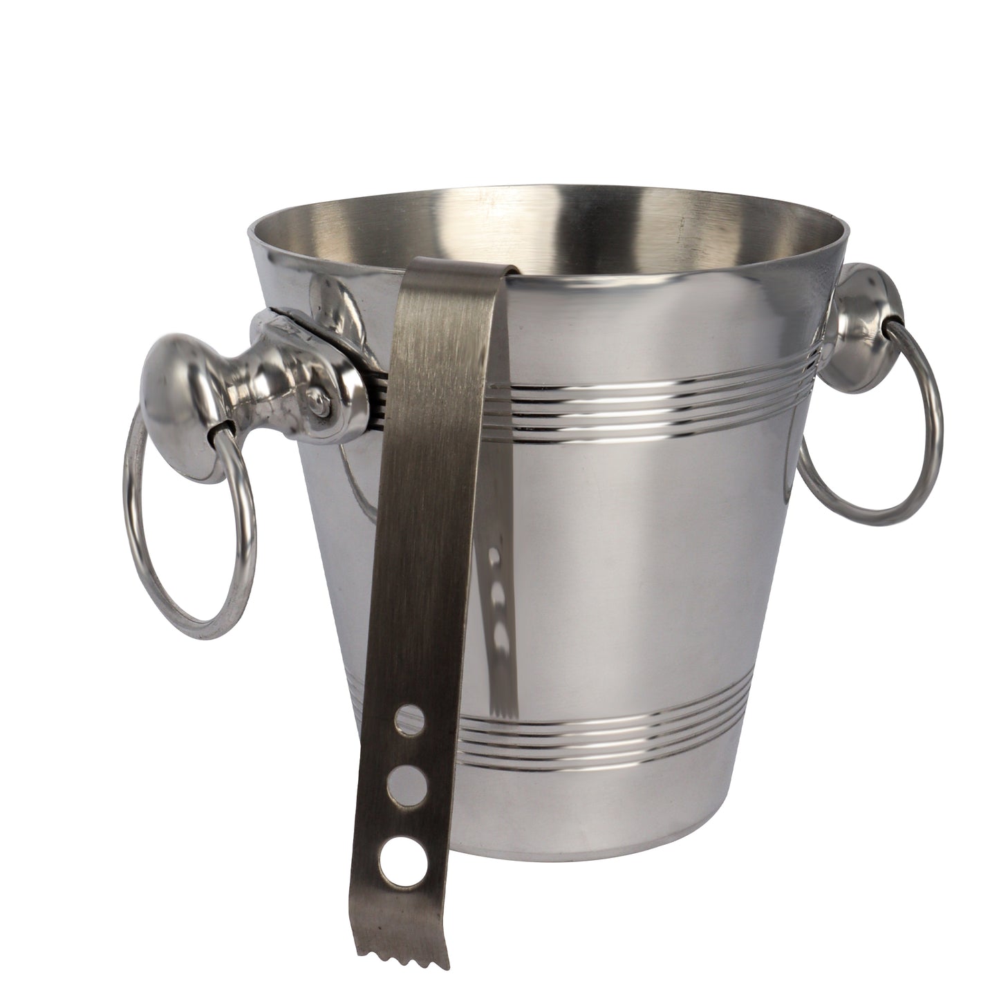 Handmade Aluminium Ice Bucket 1 LTR - Silver