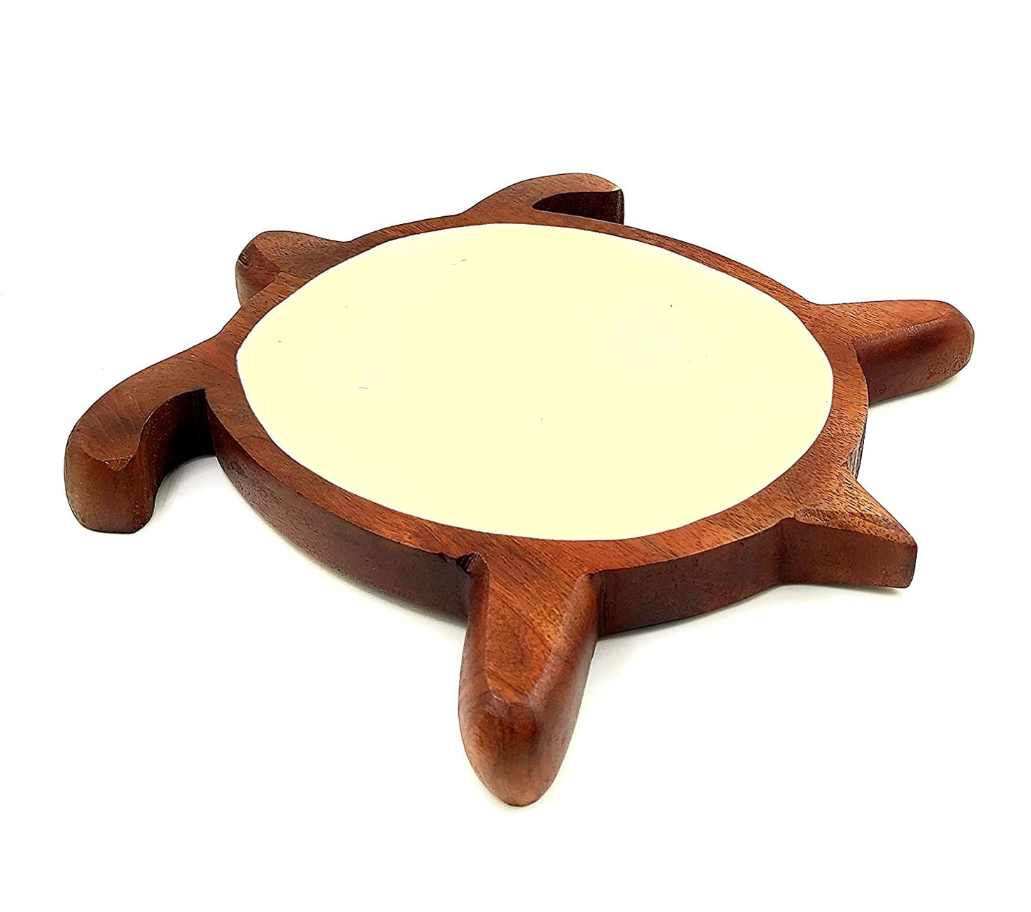 Handcrafted turtle inspired platter for serving