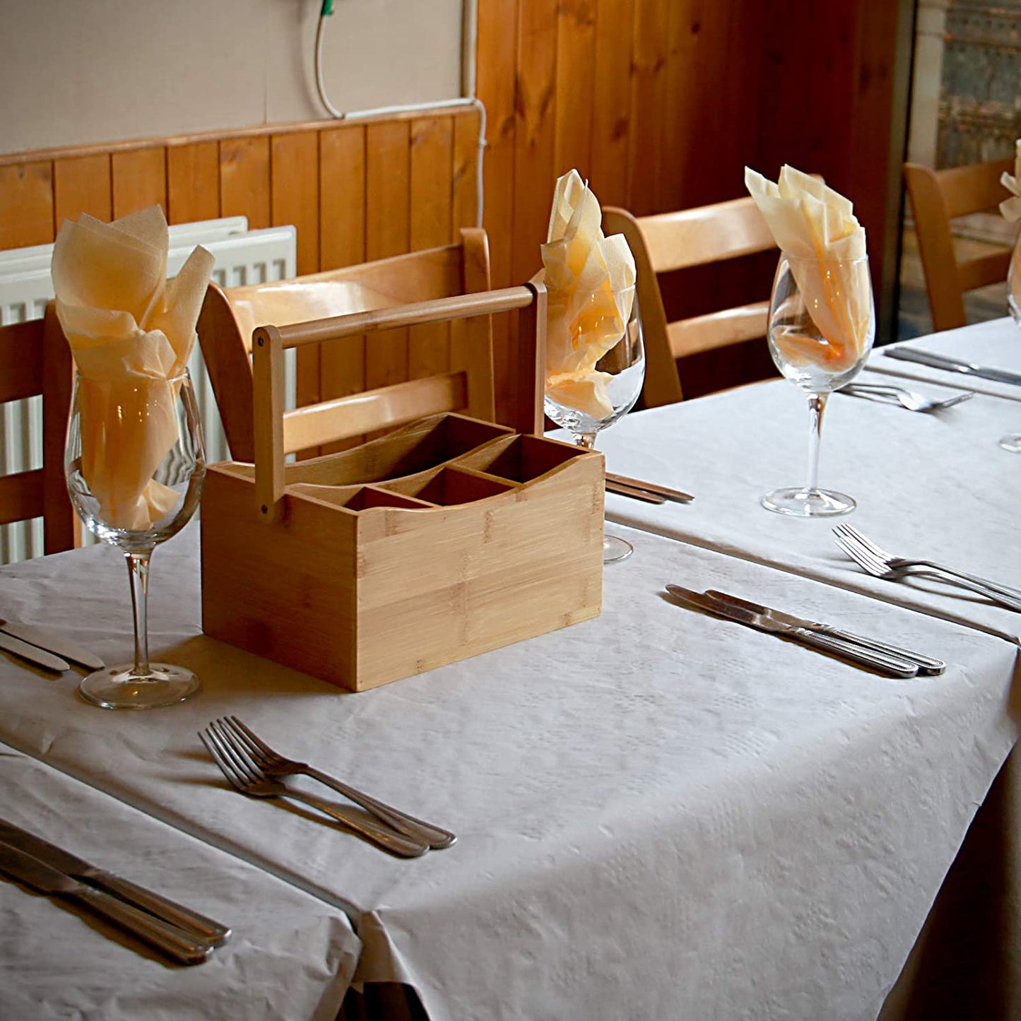 Multipurpose Wooden Cutlery holder