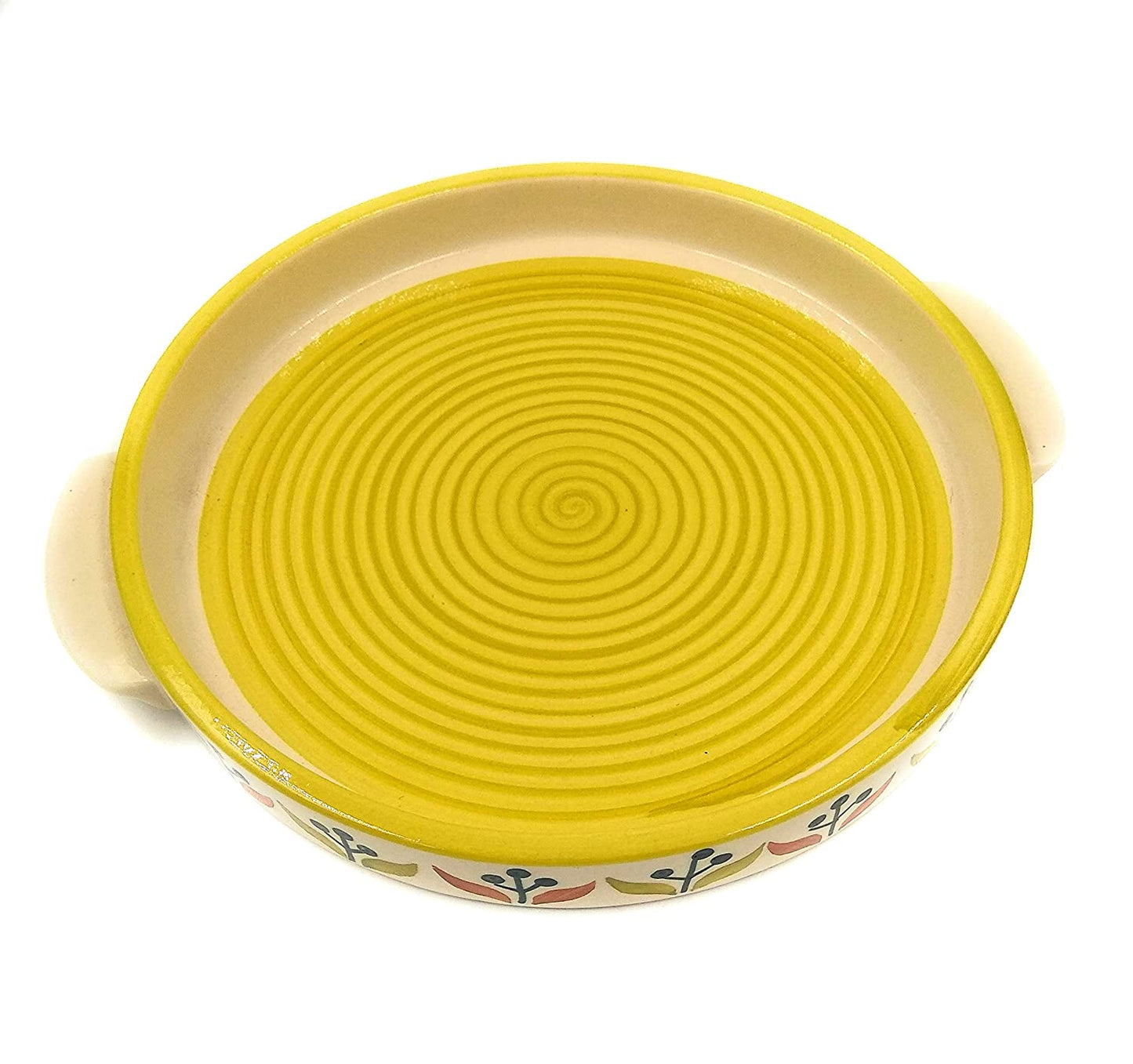 Ceramic Round Serving Plate - 8 inches FL