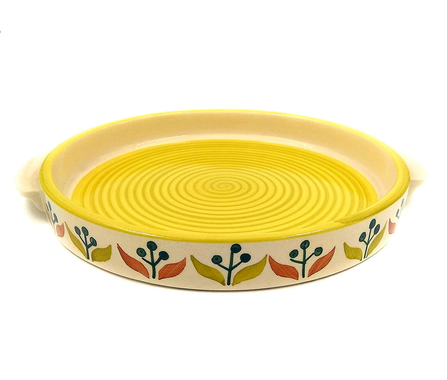 Ceramic Round Serving Plate - 8 inches FL