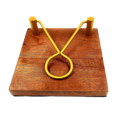 Wooden Napkin holder - Gold