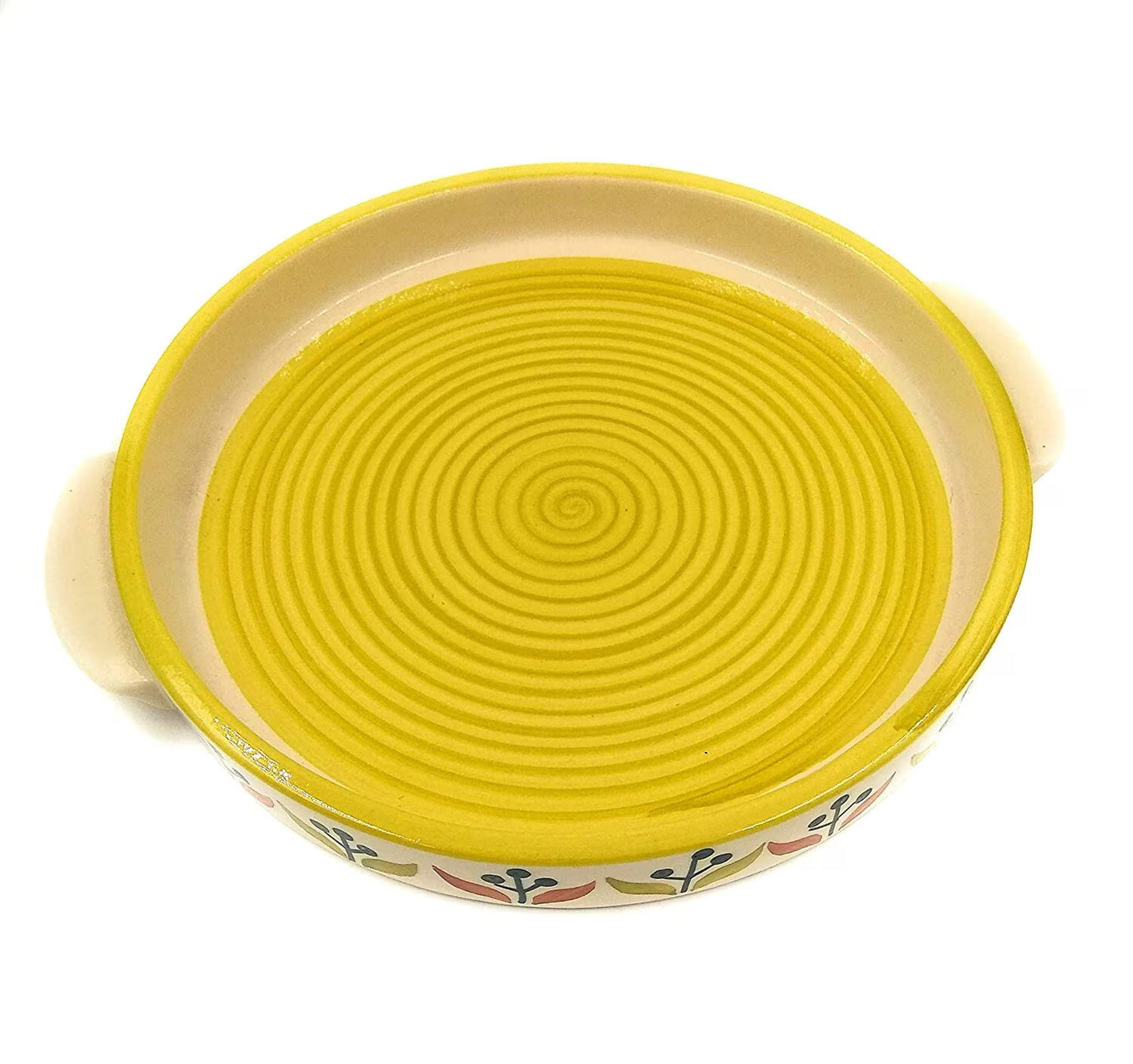 Ceramic Round Serving Plate - 8 inches FL