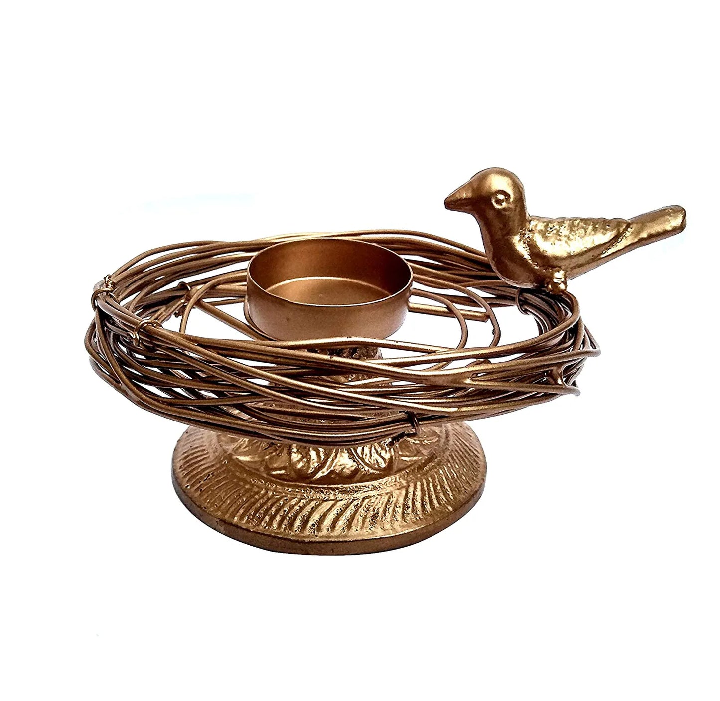 Bird Nest Tealight Candle Holder for Home - Nest